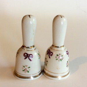 Vintage Bell Salt and Pepper Shakers