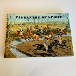 Vintage Book, Pageantry of Sport, First American Edition