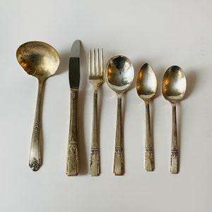 Vintage WM Rogers AA Heavy Plate Oneida Setting for Eight - Etsy