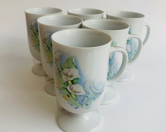 Vintage Set of Mugs, Order of Easter Star, worthy Grand Matron 1990-91