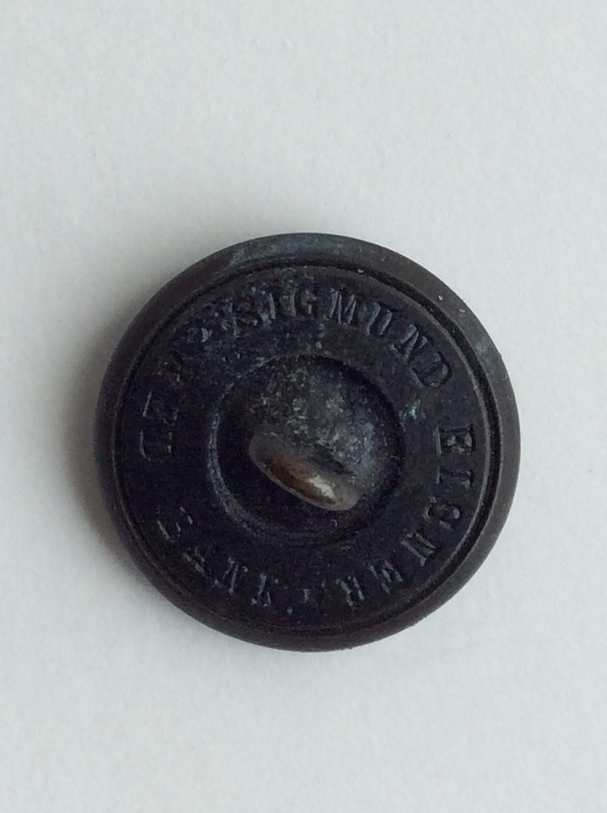 082051 1945年 40s SIGMUND EISNER co Vintage WWI USA Army Great Seal Uniform Button by Sigmund