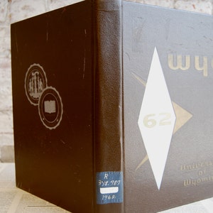 Vintage Yearbook, University of WY 1962