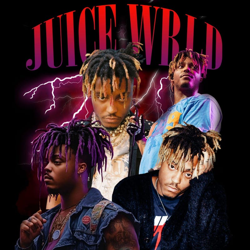 Juice Wrld Hoodie - Etsy