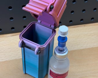 Estuche PREMIUM para vial de 30 ml con punta, preimpreso, perfecto para agua bacteriostática Hospira con punta - South Beach - (con capacidad para 1 vial)