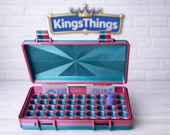 3ml Peptide Vial Case with Premium FREEZER UPGRADE package - (holds up to 100 vials)