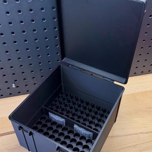 3ml Peptide Vial Case with Premium FREEZER UPGRADE package - (holds 300 vials - include two insert trays)