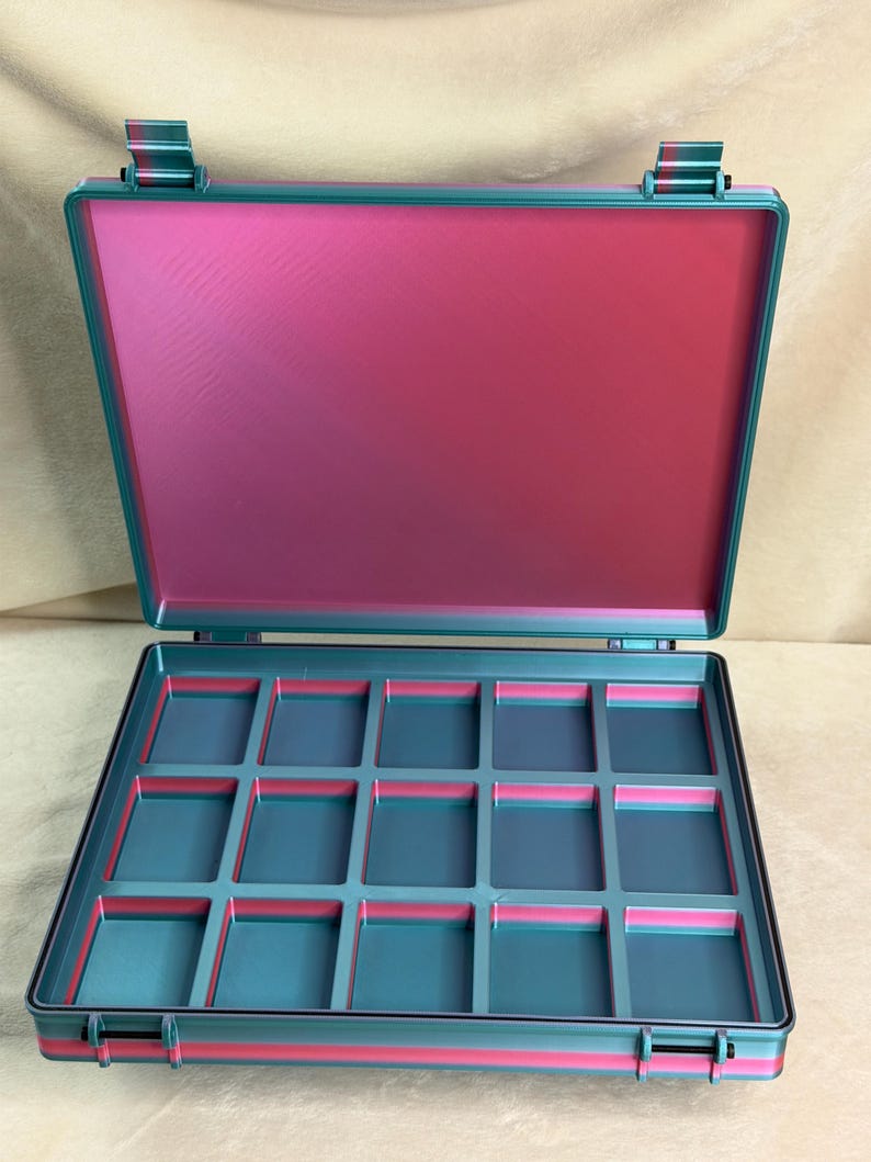 Estuche para kit de péptidos de 3 ml - Caja premium para almacenamiento de GLP-1 (capacidad para 18 kits/180 viales) - Disponible en nuevos colores 3x5 (15 kits)