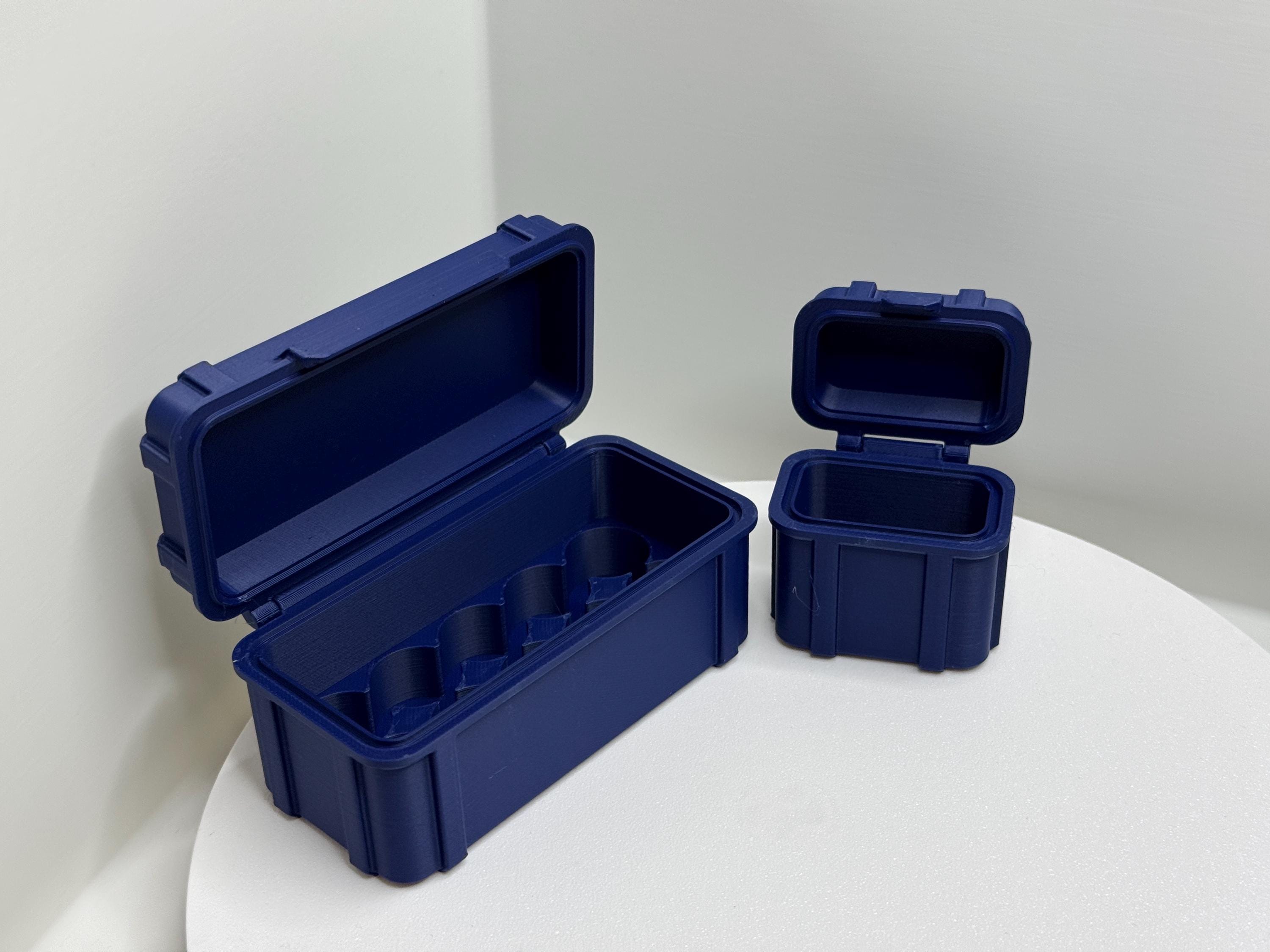 glp 1 vial storage 3ml Peptide GLP-1 Vial Case Storage Box for Storage - (holds up to 25 Vials)
