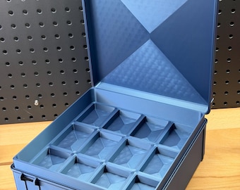 Estuche para kit de péptidos de 3 ml - Caja premium de almacenamiento GLP-1 (capacidad para 24 kits/240 viales) - Disponible en nuevos colores