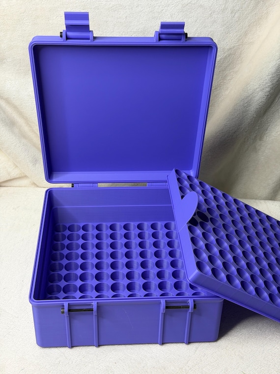 glp 1 storage container 3ml Peptide Vial Case GLP-1 Storage PREMIUM Double Decker Box - (holds up 200 Vials)