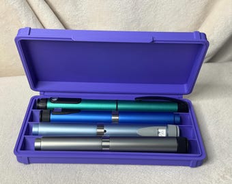 Compact Peptide Pen Storage Case - Store up to 4 Pens