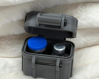 Pre Printed - Mixed Vials Case Storage PREMIUM box - (holds 1 8ml and 1 3ml vial)