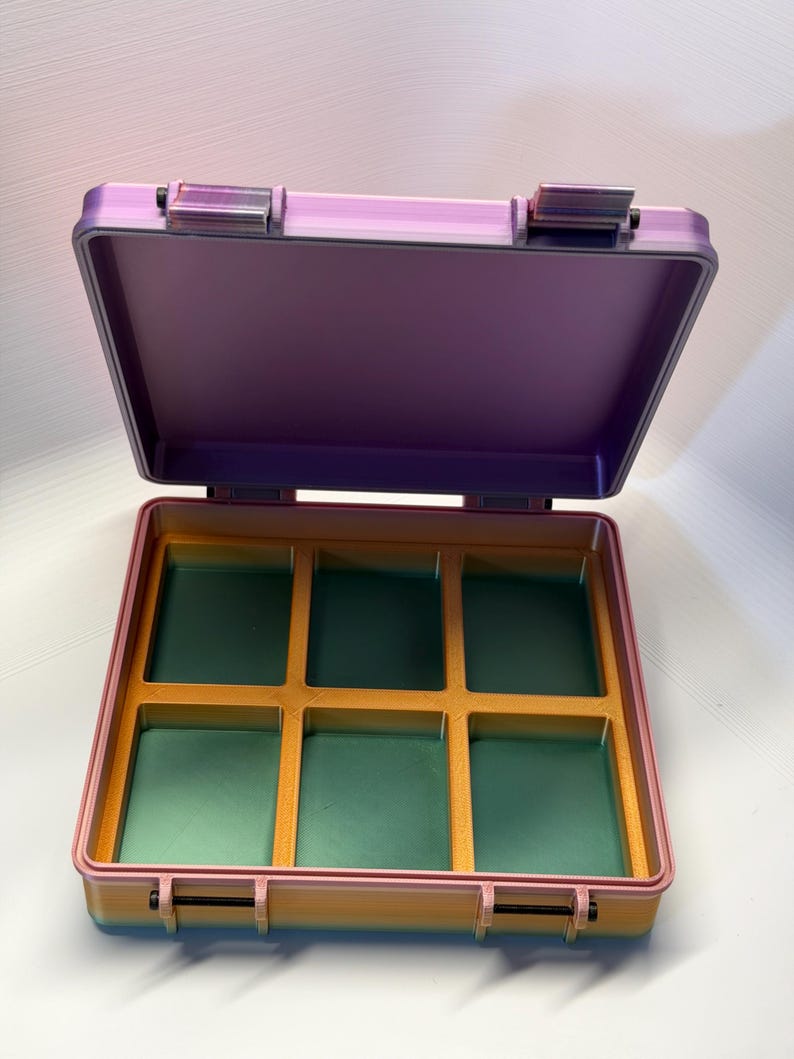 Estuche para kit de péptidos de 3 ml - Caja premium para almacenamiento de GLP-1 (capacidad para 18 kits/180 viales) - Disponible en nuevos colores 2x3 (6 kits)