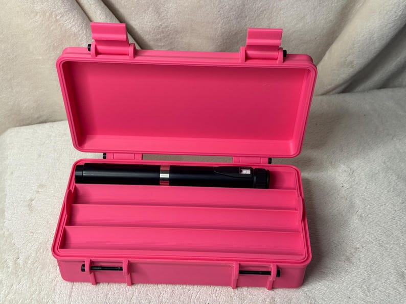Peptide Pen Storage Case Premium - with space for 4 pens plus (needles and wipes or 4 additional pens) bild 6