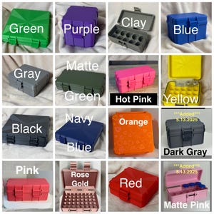Estuche para kit de péptidos de 3 ml - Caja premium para almacenamiento de GLP-1 (capacidad para 18 kits/180 viales) - Disponible en nuevos colores imagen 19