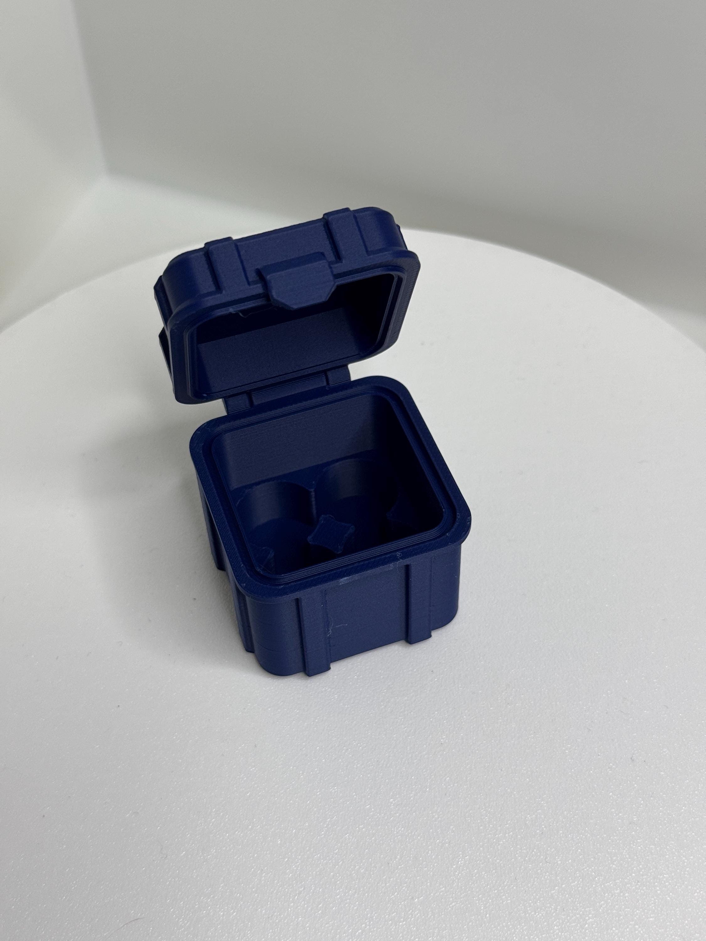 glp 1 storage container 3ml Peptide GLP-1 Vial Case Storage Box for Storage - (holds up to 25  Vials)