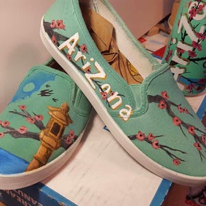 Hand Painted Shoes