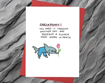 Raunchy Valentine's Day Card: Roses Are Red Poem Anniversary Card