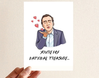 Nicolas Cage Valentine Card: Funny Anniversary Greeting Card