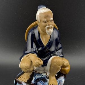 Statuetta vintage di Shiwan Mudman