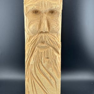 Hand Carved Folk Wood Spirit