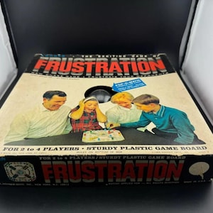Kohner Bros. Frustration Board Game No. 310 Vintage 1964
