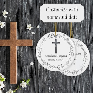 Personalized Infant Loss Ornament Baby Loss Keepsake for Miscarriage Stillbirth Remembrance Gift Child Loss Memorial Grieving Parent Gift