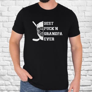 Funny Hockey Grandpa Tee, Hockey Grandpa Shirt, Hockey Season, Hockey Game Day, Funny Hockey Shirt, Hockey Grandpa Gift