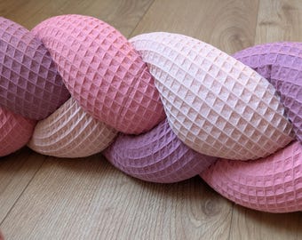 Decorative cushion braided I Changing table border