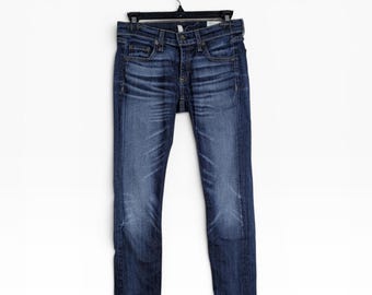 Pantalones vaqueros Rag and Bone para mujer, talla 24, modelo The Dre Slim Fit Medium.