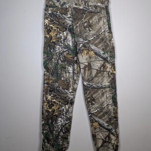 Wrangler Realtree camouflagedenim jeans maat 36 x 34 Gorpcore Granola-broek afbeelding 10