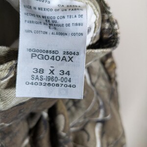 Wrangler Realtree camouflagedenim jeans maat 36 x 34 Gorpcore Granola-broek afbeelding 3