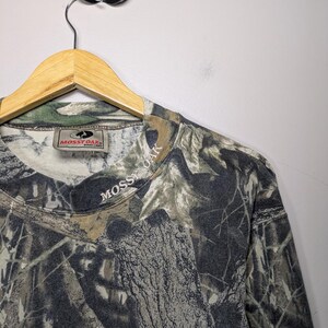 Vintage 90s Mossy Oak Camoflauge Longsleeve Streetwear Gorpcore Trail Mens Large image 2