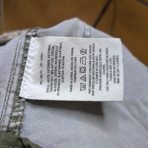 Anthropologie The Wanderer Camo Cargo Pants Slim Straight Utility 29 Green Capri Womens image 5