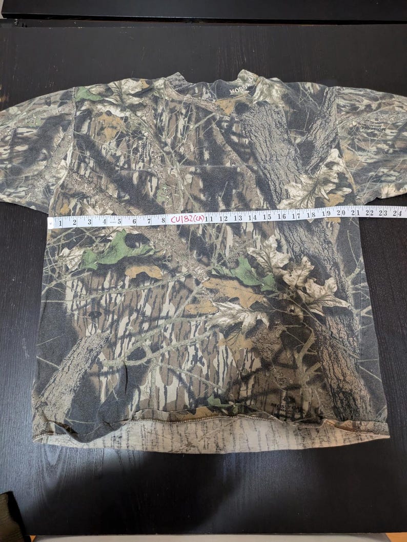 Vintage 90s Mossy Oak Camoflauge Longsleeve Streetwear Gorpcore Trail Mens Large image 7
