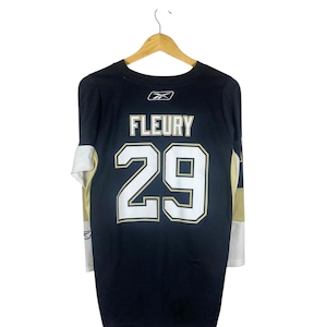 Vintage NHL Pittsburgh Penguins Marc-André Fleury #29 Reebok Hockey Jersey Youth