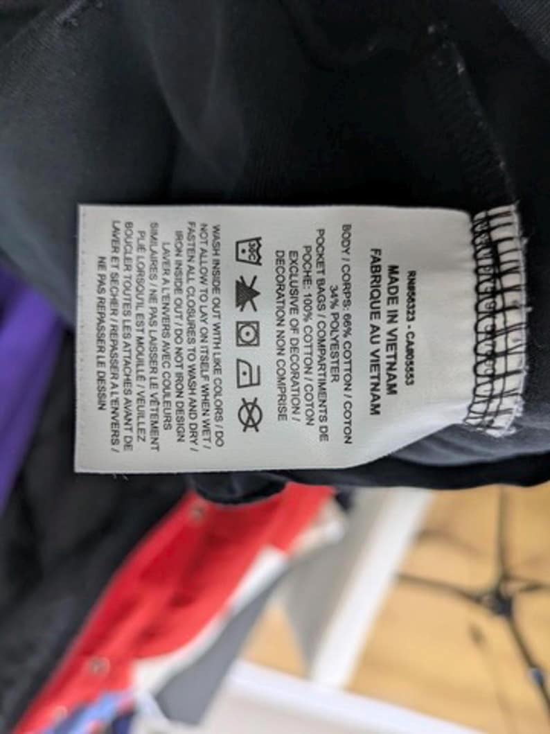 Nike Tech Fleece Style Joggers Black Cinch Cuff Sportswear Mens XS Streetwear image 6