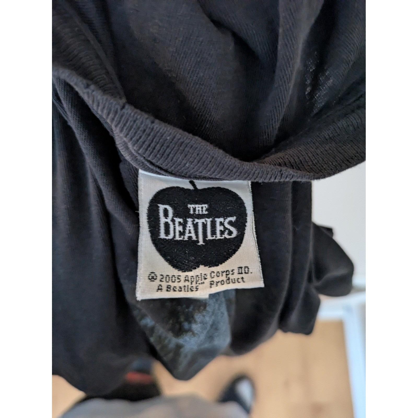 Vintage 2005 the Beatles Shirt Men''s Large Black Graphic Band Tee