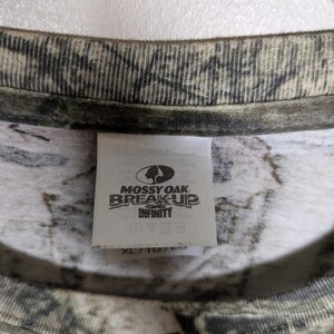 Koszulka męska Vintage Y2K Mossy Oak Camoflauge w rozmiarze XL Gorpcore Granola Hunting zdjęcie 3
