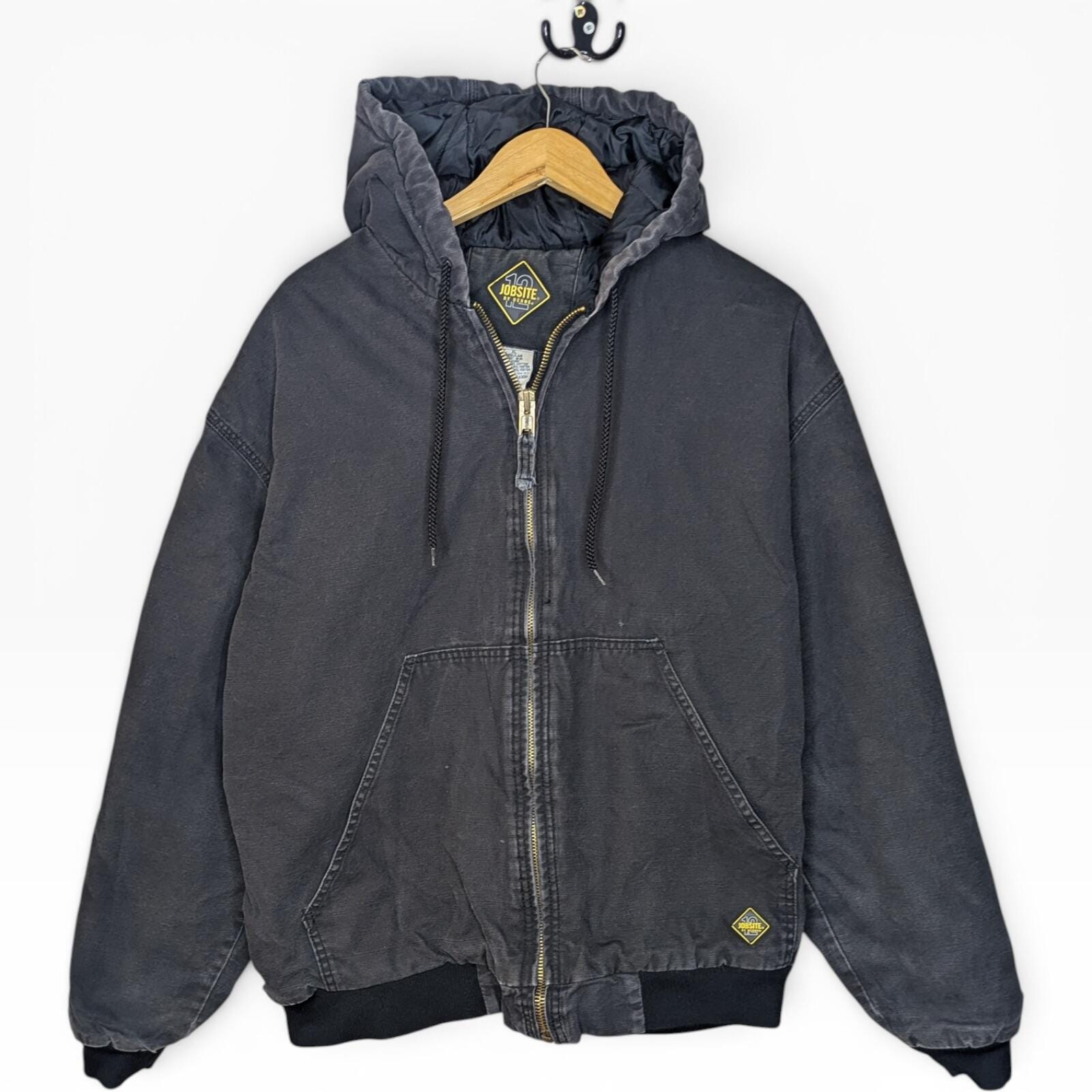Canvas Hooded Jacket - Etsy