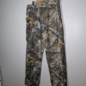 Wrangler Realtree camouflagedenim jeans maat 36 x 34 Gorpcore Granola-broek afbeelding 6