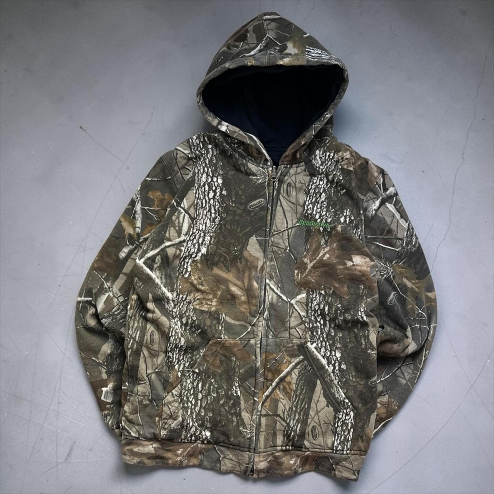 Camo Zip Hoodie Vintage - Etsy Norway