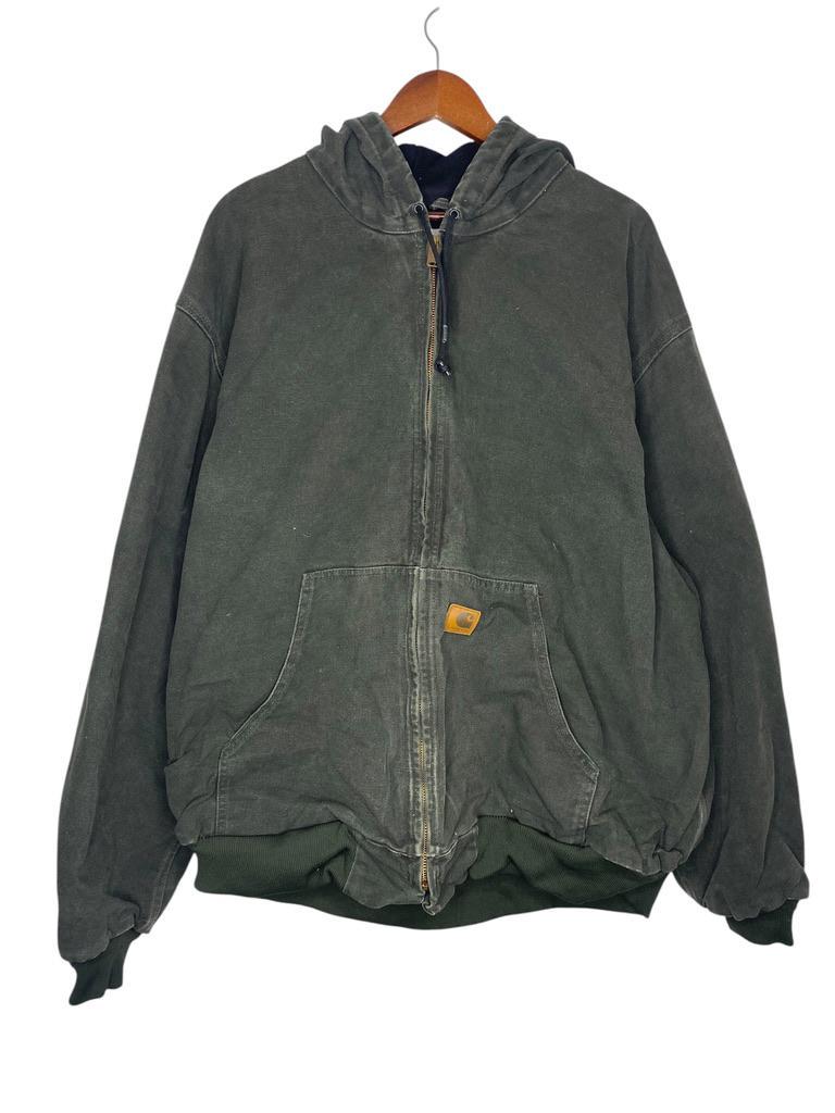 Loose Carhartt Full Swing Washed Duck Fleece Lined Jacket W