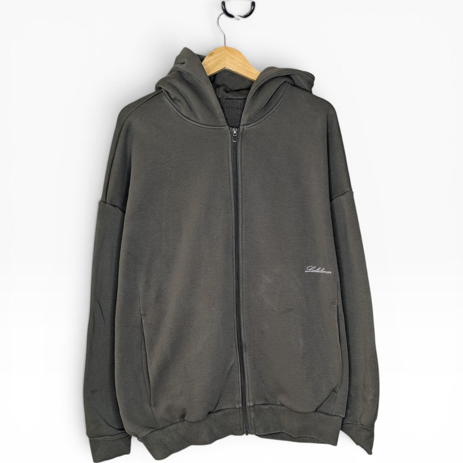 Lululemon Big Cozy Full-zip Heavyweight Hoodie XL Oversized Fleece