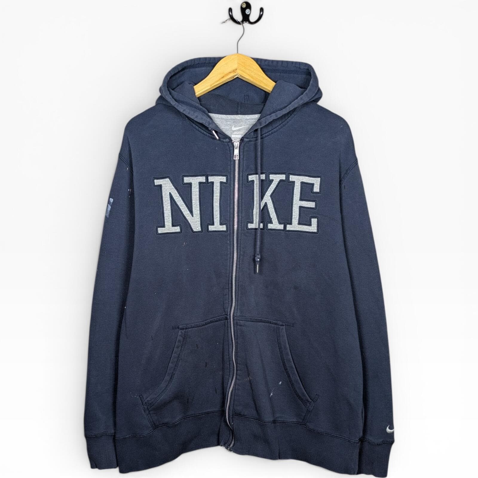 Y2k hoodie navy blue - Etsy 日本
