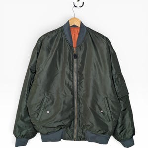 90s Ma1 Jacket - Etsy