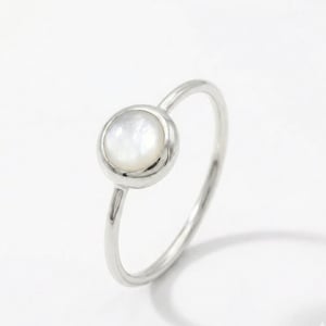 Ring mit Perlmutt 925 Silber