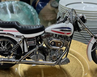 Harley-davidson 1971 FX Super Glide 1:10 Die-cast Model Motorcycle