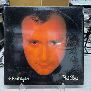 Phil Collins No Jacket Required Vinyl Record LP 81240-1-E Atlantic Records 1985 Record