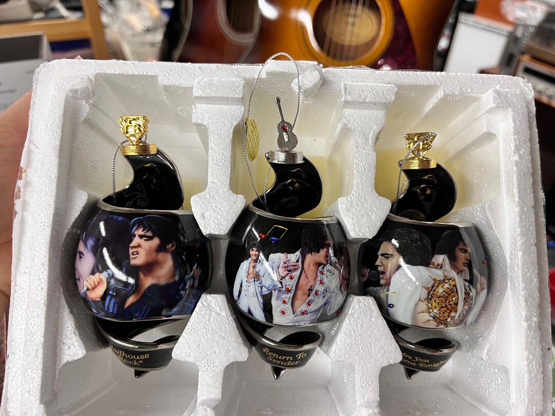 Elvis Presley Christmas Ornaments